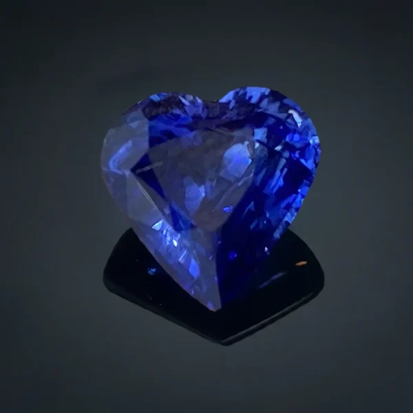 2.37 Ct. Heart Blue Sapphire -1 - Natural Blue Sapphires