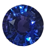 1.86 Ct. Blue Sapphire - Round - Natural Blue Sapphires