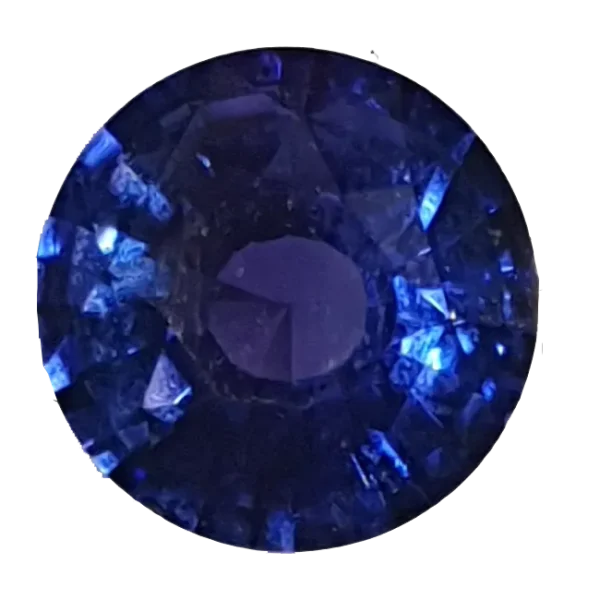1.86 Ct. Blue Sapphire - Round Front 2 - Natural Blue Sapphires