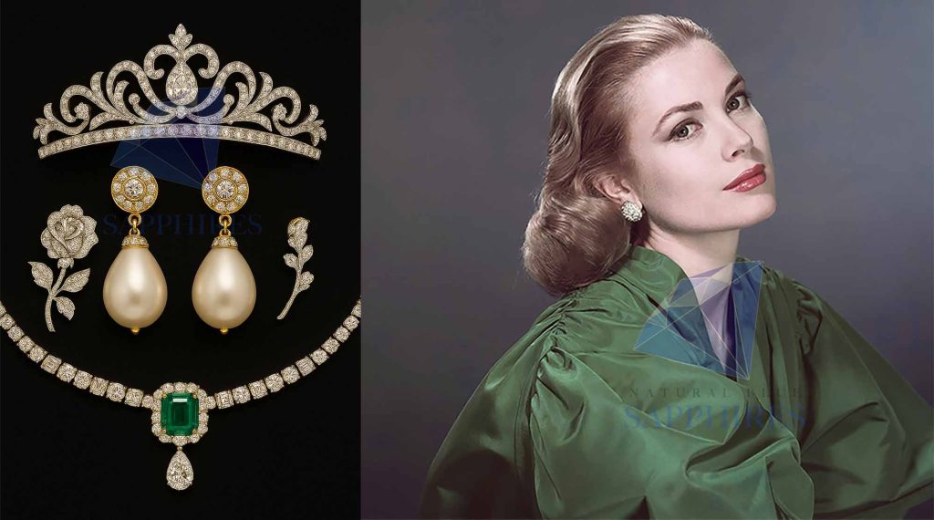 Grace Kelly’s Jewellery Collection - Natural Blue Sapphires