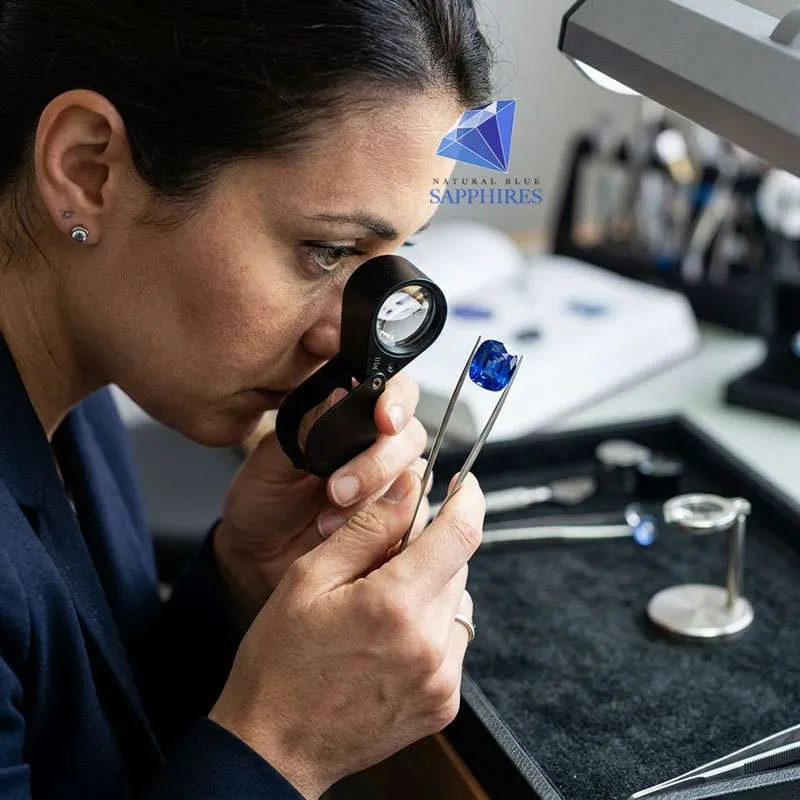 Learn Gemstones - Natural Blue Sapphires